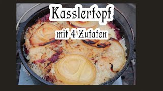 Kasslertopf Rezept nur 4 Zutaten einfach lecker [upl. by Combe]