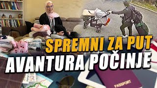 SPREMANJE ZA PUT  AVANTURA NA ALPE POČINJE šta smo ponjeli [upl. by Noicpecnoc]