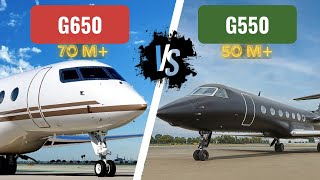 Gulfstream G550 vs G650  Which one is the better pick [upl. by Margit366]