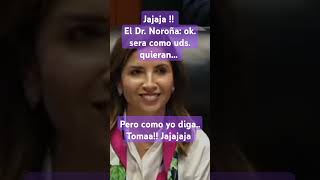 Jajajaja Parece pleito marital o es una fan confundida sra Tellez y sr dr Noroña [upl. by Dearman]