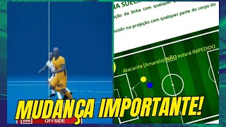 RICA PERRONE COMENTA POSSÍVEL NOVA REGRA DE IMPEDIMENTO NO FUTEBOL [upl. by Anillehs899]