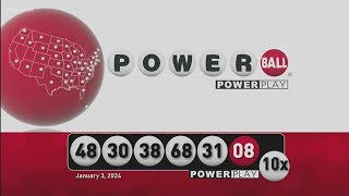 Powerball January 3 2024 [upl. by Hurff]