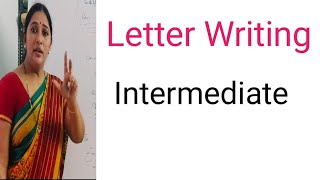 Letter writing in English for Intermediate [upl. by Erimahs]