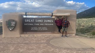 Great sand dunes national park Colorado  USA diaries [upl. by Marthena]