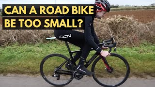 Can A Road Bike Be Too Small Road Bike Review [upl. by Aitnauq825]