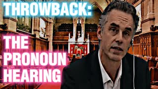 Throwback Jordan Peterson  The Pronoun Hearing from 2017 [upl. by Oletta]