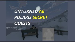 Two secret quests outside the safezone Unturned A6 Polaris Infected I and Daucus Carota I [upl. by Henley]