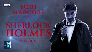 A Roma al Brancaccio “Sherlock Holmes il musical” con voce Neri Marcorè [upl. by Josee]