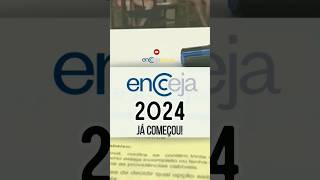 O Encceja 2024 já começou comece já sua preparação encceja encceja2024 [upl. by Llerral]