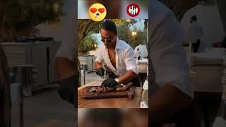 Salt Bae Amazing Steak Cutting Skills [upl. by Anitsrhc528]