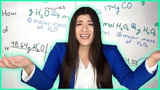 Step by Step Stoichiometry Practice Problems  How to Pass Chemistry [upl. by Esra]