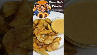 Masterchef loved 🤩 this potato wedges 😋 shorts snacks masterchef [upl. by Asi]