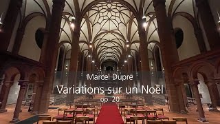 Dupré Variations sur un Noël [upl. by Ayeki]