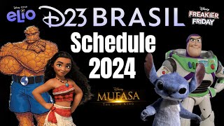 D23 Brazil 2024 Schedule amp Predictions [upl. by Gertrude]