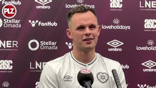 Lawrence Shankland PRESS CONFERENCE Captain Previews Hearts vs Celtic [upl. by Annaesor422]