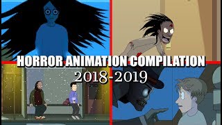 13 Even More Animated Horror Stories 20182019 Compilation [upl. by Selokcin]