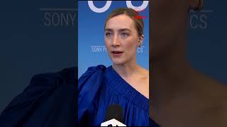 Saoirse Ronan Compares Dual Roles of Producer and Actor to Parenting Challenges [upl. by Pronty]