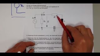 Wechselstromkreis R L C Impedanzen Zuschauerfrage [upl. by Pump]