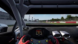 ACC Donington Park Lamborghini Huracan ST Evo2 2021 Dry Track Guide Hotlap  Telemetry [upl. by Okechuku]