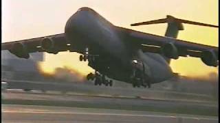 C5A Galaxy Takeoff JFK 13L LOUD [upl. by Kcered373]