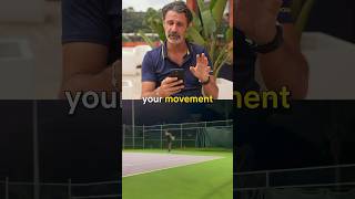 Why is movement so important in tennis 🤔 tennis tennistips reaction tenniscoach [upl. by Nomla803]