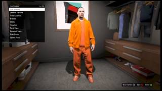 gta 5 online how to dress up like a prisoner [upl. by Wesla374]