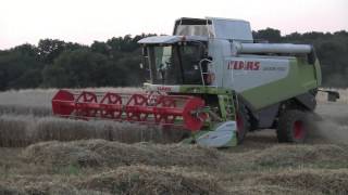 Moissonneuse Batteuse claas lexion 550 amp Récolte Blé 2012  FrancheComté [upl. by Niuqram]