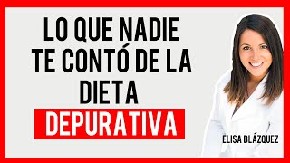 🟢 Aprende como hacer una CORRECTA DIETA DEPURATIVA RealFood 🟢 ELISA BLÁZQUEZ Nutricionista [upl. by Soalokcin]