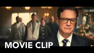 Kingsman The Secret Service  quotBar Fightquot Clip HD  20th Century Fox South Africa [upl. by Okia532]