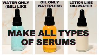 Make All Types of Serums [upl. by Nhguavoj]