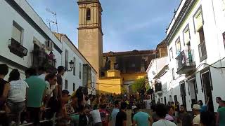 Así viven los festejos de San Miguel en Jabugo Huelva por tercer año consecutivo [upl. by Aneri]