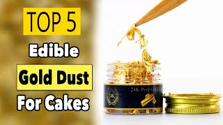 Best Edible Gold Dust For Cakes Decorating [upl. by Waechter5]