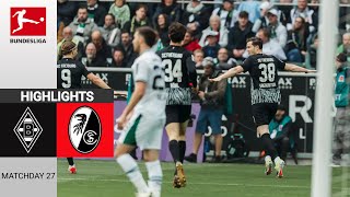 Borussia MGladbach  Freiburg  03  Zusammenfassung  Bundesliga 202324 [upl. by Euqram]