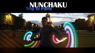 ► Nunchaku Freestyle  Trip to Paris  OBERLE Stéphane [upl. by Gnehp]