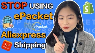 TOO SLOW Never Use ePacket Shipping amp Aliexpress Standard Shipping in Q4  Shopify Dropshipping [upl. by Ajar]