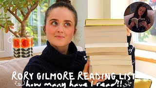 THE RORY GILMORE READING LIST  how many have I read [upl. by Engis]