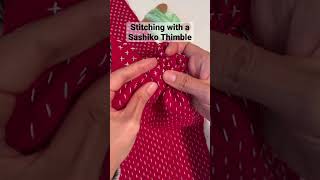 sashiko stitching technique learned from SashikoStory  embroidery handmade craft diy sewing [upl. by Labotsirc]