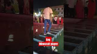 Avg minecraft player doing Parkour😎😎💀💀minecraft [upl. by Sneed]