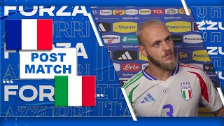 Le parole degli Azzurri  FranciaItalia 13  Nations League 202425 [upl. by Wylma210]