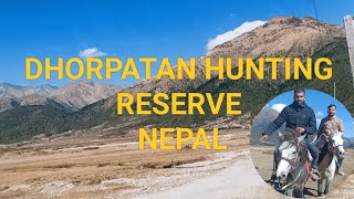 Dhorpatan  the only hunting reserve of nepal [upl. by Trinity254]