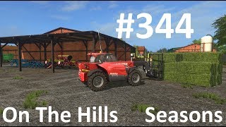 Landwirtschafts Simulator 17  Schweine füttern On the Hills Seasons 344 [upl. by Vena]