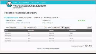 How to Create a Report with the PRL Wood Tracker [upl. by Ihp]