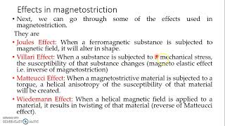 magnetostrictive materials [upl. by Katusha]