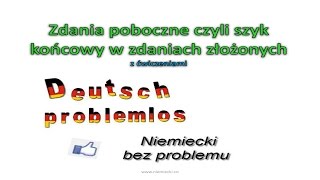 Szyk końcowy w zdaniach złożonych ćwiczenia  Niemiecki bez problemu  Niemiecki dla początkujących [upl. by Witcher]