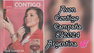 Avon Contigo Campaña 82024 Argentina 💕💜💕 [upl. by Emina]