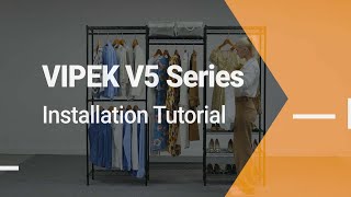 How to Install VIPEK Garment Rack  StepbyStep Complete Installation Guide [upl. by Leona]