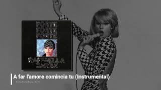 Raffaella Carrà  A far lamore comincia tu Instrumental [upl. by Ecissej]