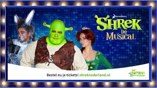 Shrek The musical  Trailer  Vr 2 amp za 3 mei  Schouwburg Amstelveen [upl. by Yclek]