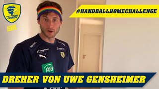 HandballHomeChallenge mit Uwe Gensheimer [upl. by Audette511]