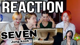 정국 Jung Kook Seven feat Latto Official MV  REACTION [upl. by Hapte]